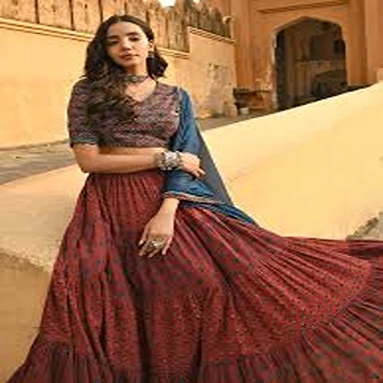 Comfortable Printed Lehenga
