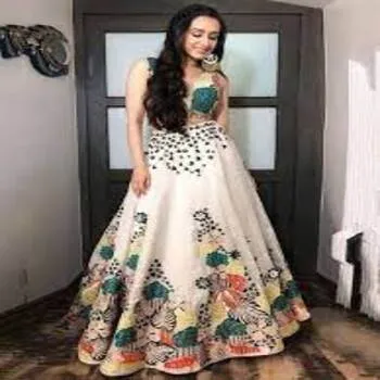 Elegant Printed Lehenga For Girls