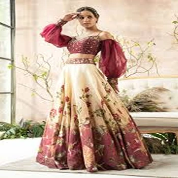 Nice Looking Printed Lehenga