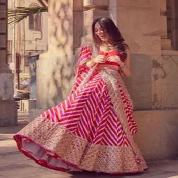 Fashionable Printed Lehenga