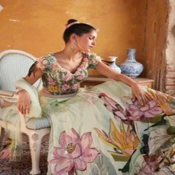 New Stylish Printed Lehenga
