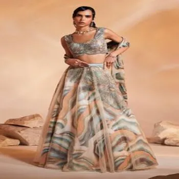 New Fashionista Printed Lehenga