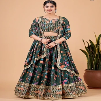 Printed Style Lehnga