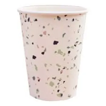 White Printed Paper Cup 