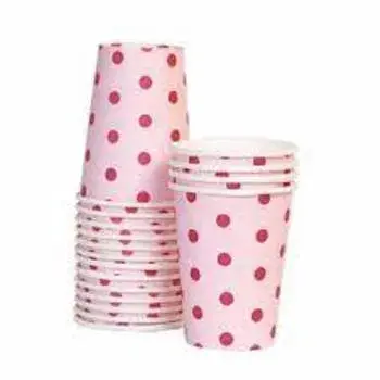Disposable Printed Paper Glasses