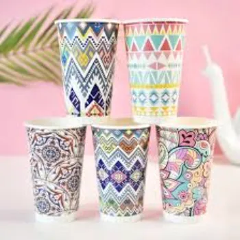 High Quality Printed Paper Glasses