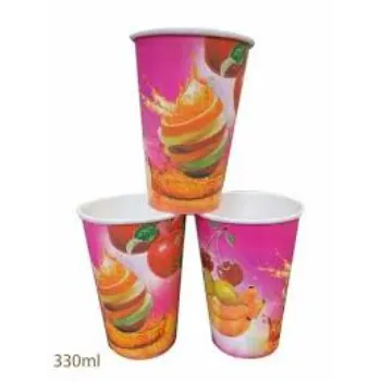 Fruit Printed Paper Glasses