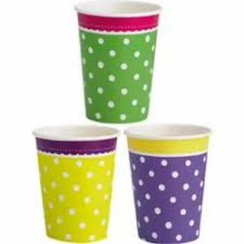 Biodegradable Printed Paper Glasses