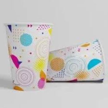 Colorful Printed Paper Glasses