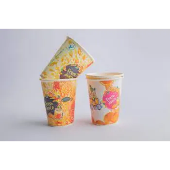 Solid Printed Paper Glasses