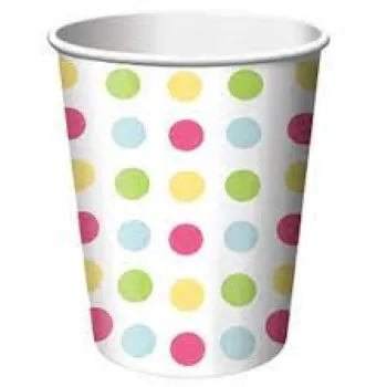 Coated Printed Paper Glasses