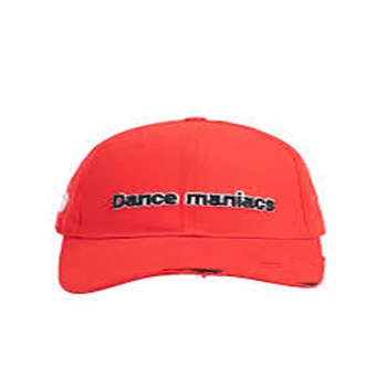Stylish Red Unisex Cotton  Cap 
