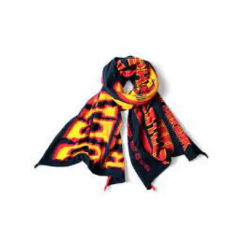Printed Wool Gauze Scarf