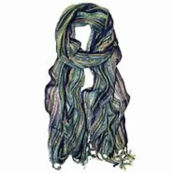 Latest Printed Wool Gauze Scarf