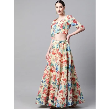 Modern Looking Printed Lehenga 