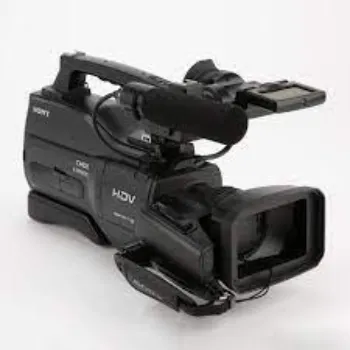 Professional Black Video Camera