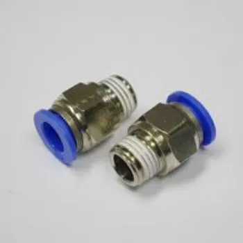 Push In Fittings Silver  Color 