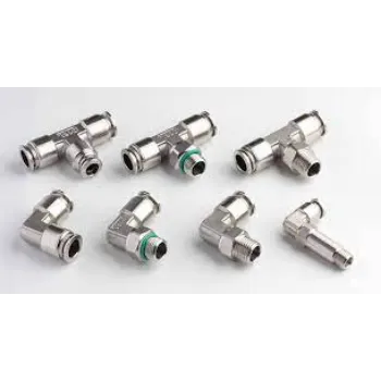 Push In Fittings Silver Color 