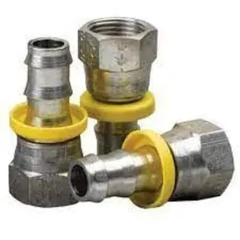 Metal Pneumatic Push-In Fittings