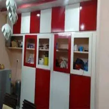 Red & White PVC Cupboard 