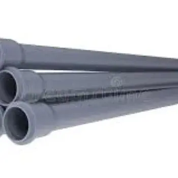 Hard, PVC Drainage Pipe
