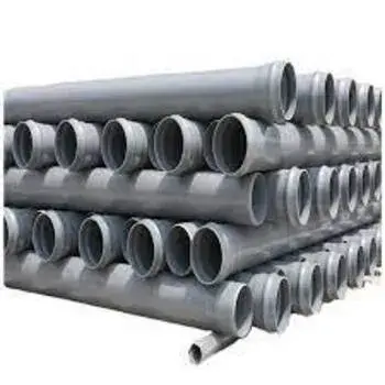 Blue PVC Drainage Pipes