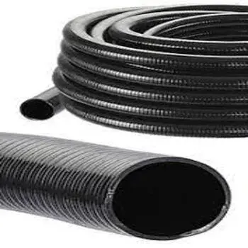 Black, PVC Hose Pipe