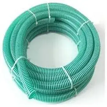 Green PVC Braided Hose Pipe