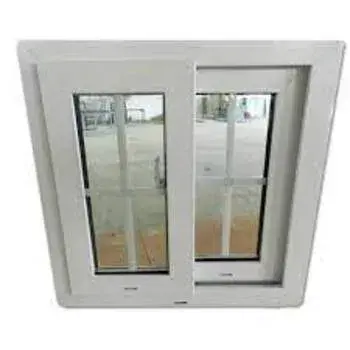White Horizontal PVC Window