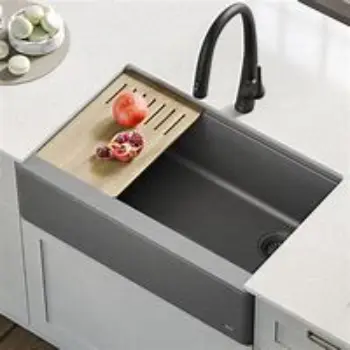 Solid Quartz Kitchen Sink