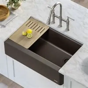 Solid Quartz Kitchen Sink