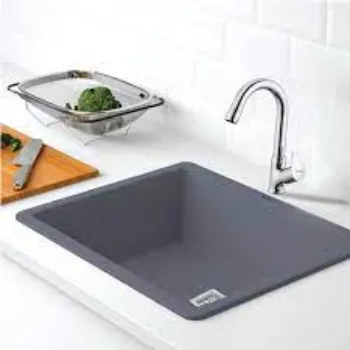 Plain Quartz Kitchen Sink