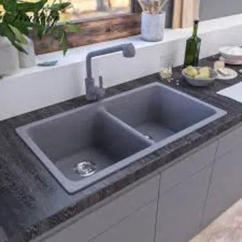 Polished Quartz Kitchen Sink