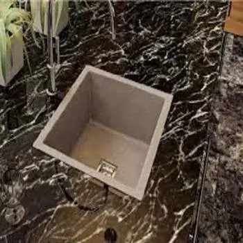 Light Brown Quartz Kitchen Sink