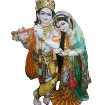  Marble Radha Krishna Statue