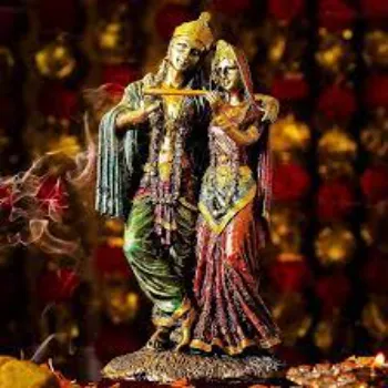  Radha Krishna Statue