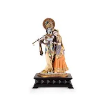  Lladro Radha Krishna Sculpture