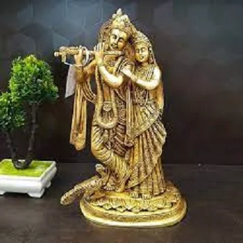 ESplanade Brass Radha Krishna Murti Idol Statue Sculpture
