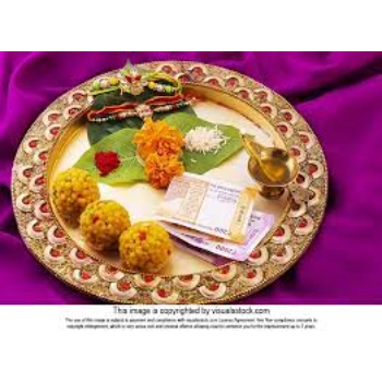 New Designed Rakhi Plate