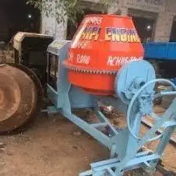 Red Rcc Mixer Machine