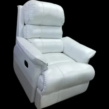 Plain Recliner Leather Sofa