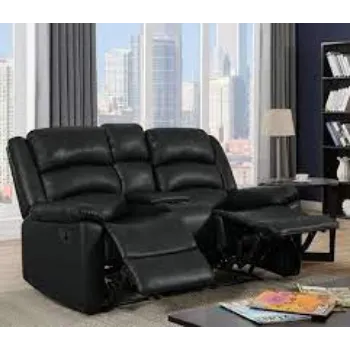 Easy To Place Recliner Leather Sofa