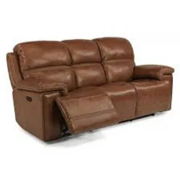 Easy To Place Recliner Leather Sofa