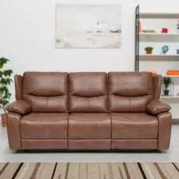Modern Recliner Leather Sofa