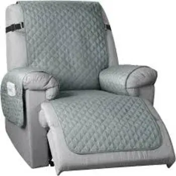 Solid Recliner Leather Sofa