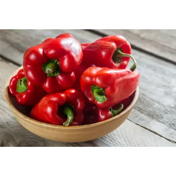 Fresh Red Capsicum