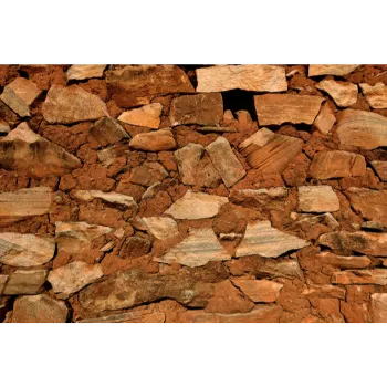 Silence Red Granite Stone