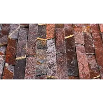 Plain Red Slate Stone