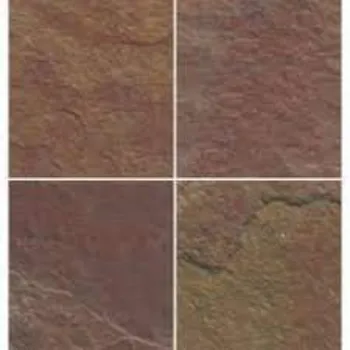 Plain Red Slate Stone
