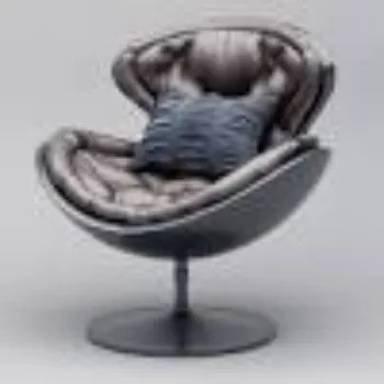 Polished Revolving Chair